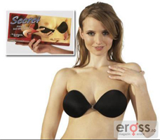 Adhesive Bra black B