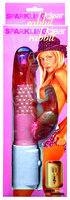 Sparkling Rabbit Perlenvibr. pink 25cm