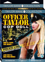 Puppe Officer Taylor Wane