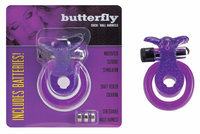 Inel penis fluture violet