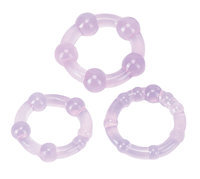 Pro Rings 3er Set frosted pink