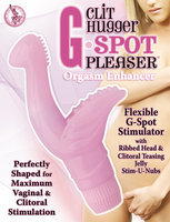 Clit Hugger Spot Pleaser Vibrator pink