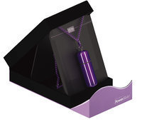 MiVibe Necklace purple metal chain