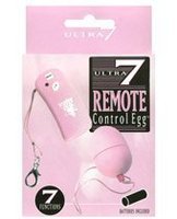 Ultra 7 Remote Control Egg Pink