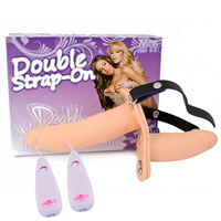 DOUBLE STRAP  ON DONG