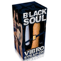 BLACK SOUL STRAP ON VIBRO