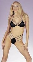 Set sutien si bikini strasuri S-L