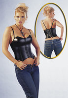 Corset wetlook S