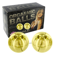 GOLD ORGASMIC BALLS