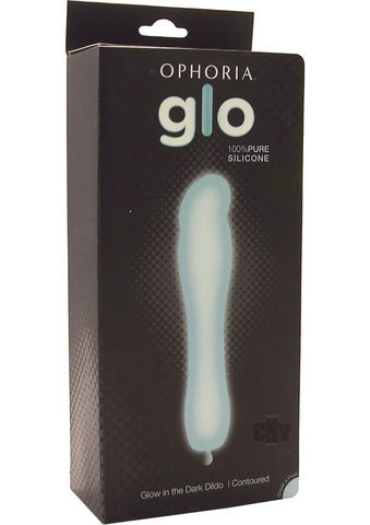 Ophoria Glo Contoured Dildo w/5 Glow Sticks