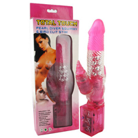 VIBRATORE RABBIT TOTAL TOUCH PINK ROCKET