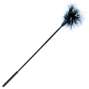 Fluffer Tickler Black White