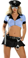 LAPD Sexy Lady Cop Fancy Dress Costume