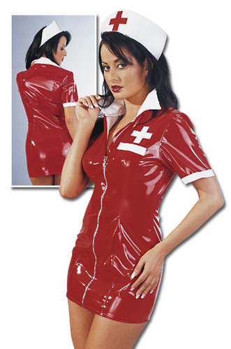 Costum asistenta latex S