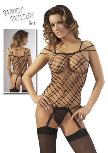 Set din plasa, negru L/XL