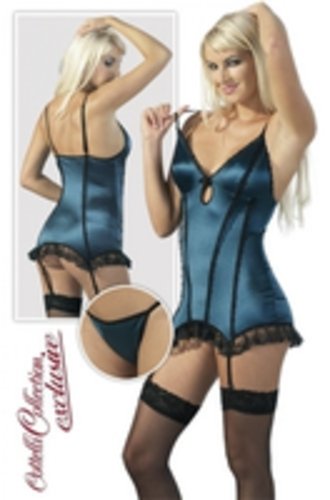 Straps-Kleid mit String S