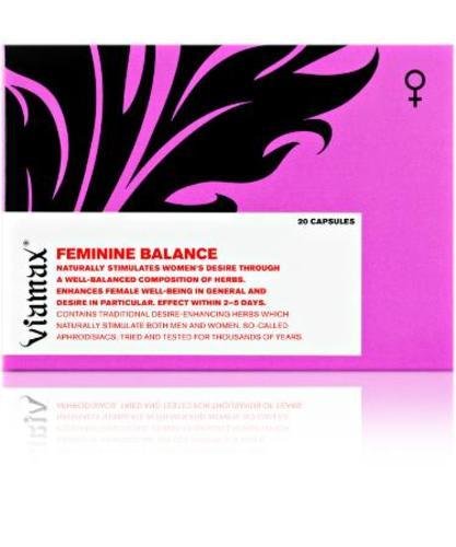 VIAMAX Feminine Balance 20 Caps.