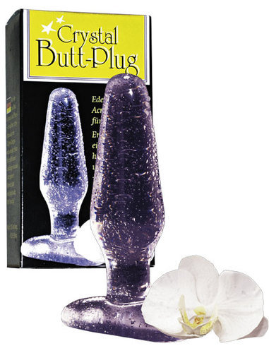 Dildo anal crystal