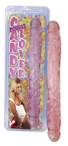 Dildo dublu din jelly