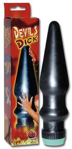 Latex-Analstöpsel Devils Dick