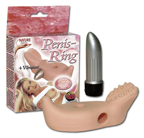 Inel penis cu vibratii