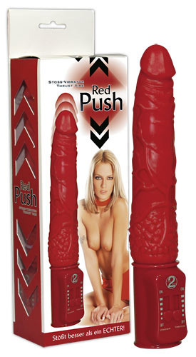 Vibrator Red Push