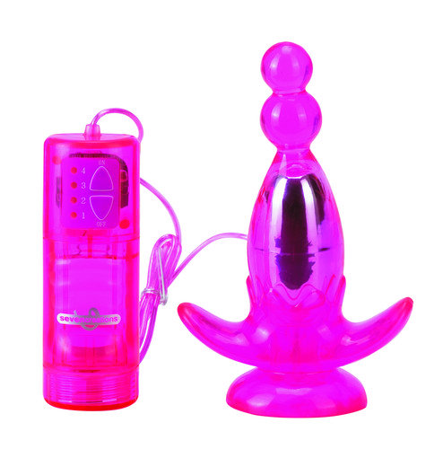 Advantage Butt Plug pink mit Vibration