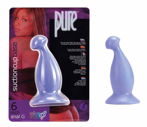 PURE Anal G-Butt-Plug lightblue