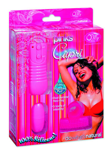 *O'My Pinks Capri Bullet pink + Ring