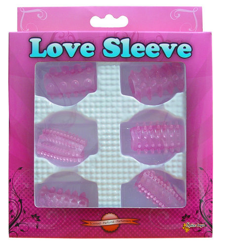 Love Sleeve pink (6 Silikonmanschetten)