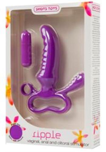 Shots Toys Ripple Purple