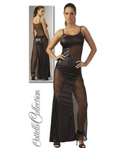 Rochie semitransparenta