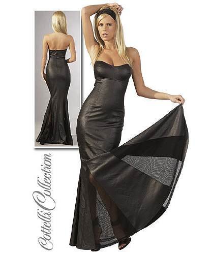 Rochie neagra lunga S